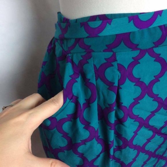 Francesca's Collections Moroccan Skirt Size Large - Picture 3 of 5